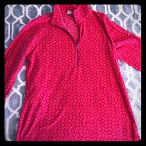 Columbia Fleece Half Zip Sz L